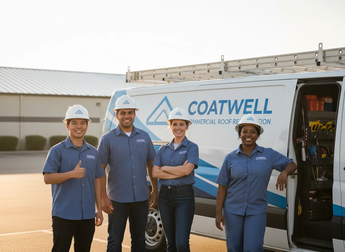 Commercial roof coating company in Manor, PA